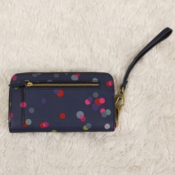 Fossil Handbags -  FOSSIL Emma Smartphone Wallet Wristlet Confetti
